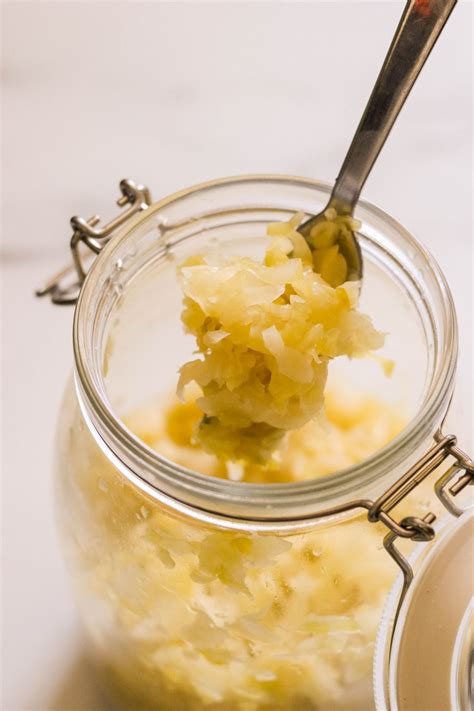 Easy Mason Jar Sauerkraut What Great Grandma Ate