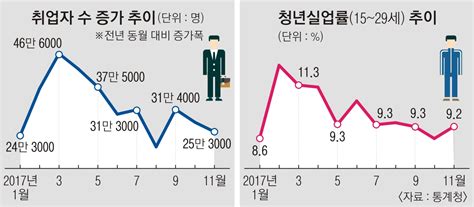 취업자 두 달째 20만명대 청년실업률 1999년 이후 최악 서울신문