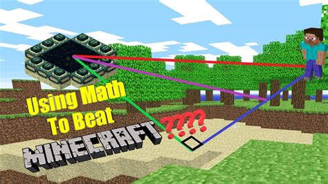 Finding End Portals In Minecraft Using Trigonometry YouTube