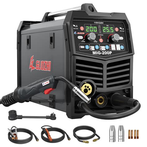 GZ GUOZHI 200A MIG Welder 6 In 1 Gas MIG Gasless Flux Core MIG Lift