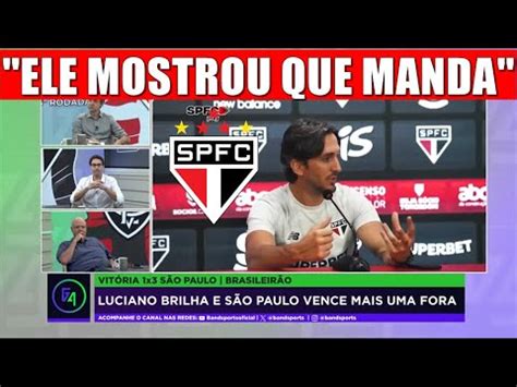 Jornalista Rasgou Elogios Ao Tecnico Luis Zubeldia Do Spfc Apos Vitoria