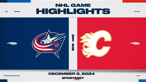 Nhl Highlights Blue Jackets Vs Flames December Youtube