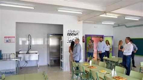 El CEIP Ginés García de Mazarrón inaugura su nuevo comedor