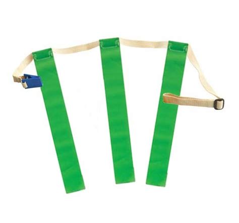 Triple Threat Flag Football Belts with Flags - Green (1 Dozen) - Flag ...