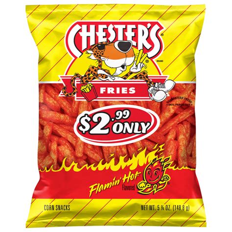 Chester S Corn Snacks Flamin Hot Flavored Fries Same Day Delivery Or Pickup Save Mart
