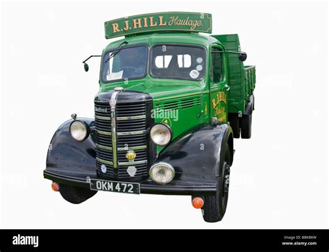 Vintage bedford lorry Cut Out Stock Images & Pictures - Alamy