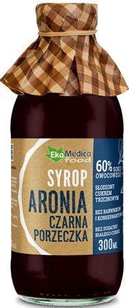 Ekamedica Syrop Aronia Czarna Porzeczka 300Ml EKAMEDICA Sklep EMPIK