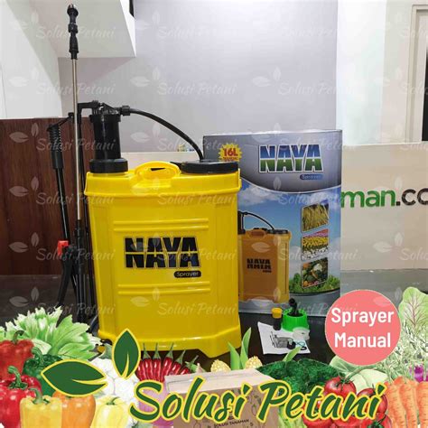 Jual Sprayer Manual 16 Ltr Alat Semprot Hama Penyemprot Semprotan