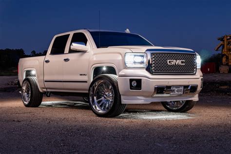 Leveled Gmc Sierra Denali On 24x12 Inch Jtx Forged Wheels Jtx Forged