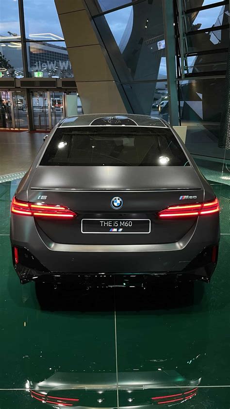 Bmw I5 M60 Gets A Special Color Frozen Deep Grey