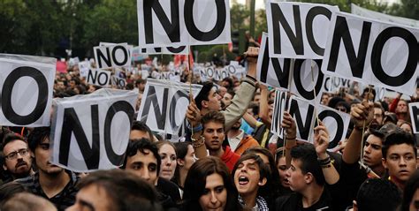 Manifestaciones Molestan Al De Los Mexicanos Encuesta Posta