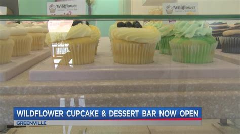 Wildflower Cupcake And Dessert Bar Opens In Greenville Youtube