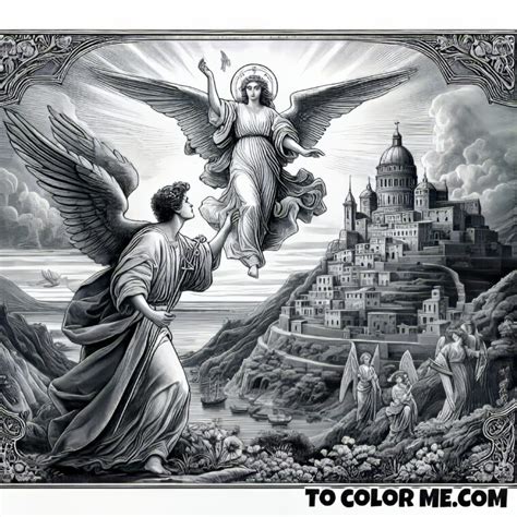 Angelic Wonders The Monte Gargano St Michael Coloring Experience To