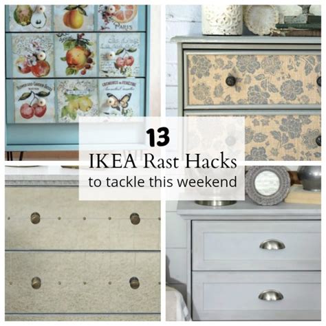 13 IKEA Rast Hacks Creative Dresser And Nightstand Makeovers More