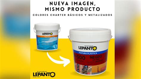 Pinturas Lepanto Nuevos Nombres Y Envases Para Los Colores Básicos Y