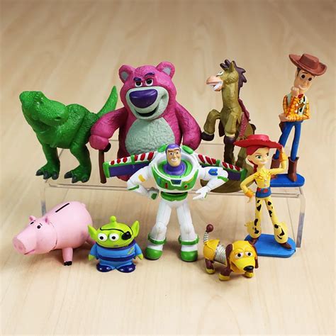 P S Lote Figuras Toy Story Woody Buzz Lightyear Jessie Hamm Porco