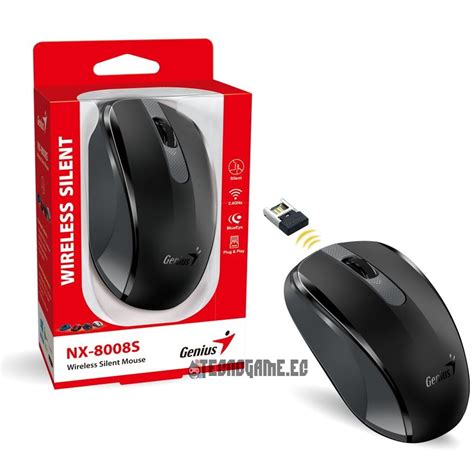 Mouse Genius Nx S Inalambrico Usb Tecnogame Ec