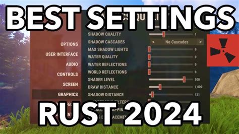 Best Rust Settings For Low End Pcs Youtube