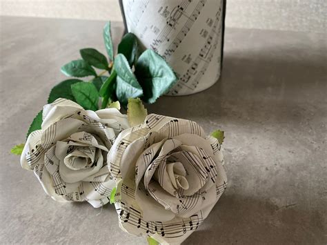 Handmade Paper Roses - Etsy