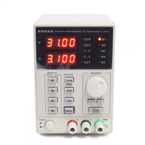 KORAD PROGRAMMABLE DC POWER SUPPLY KA3005D 30V 5A KORAD KA3005D