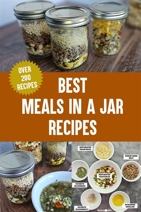 Over Amazing Meals In A Jar Recipes Artofit