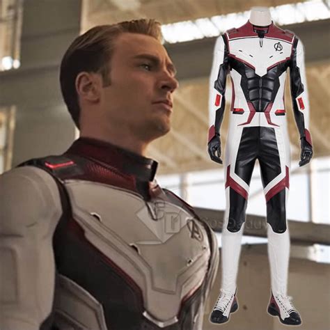 Avengers Endgame Quantum Armor Jumpsuit Cosplay Costume