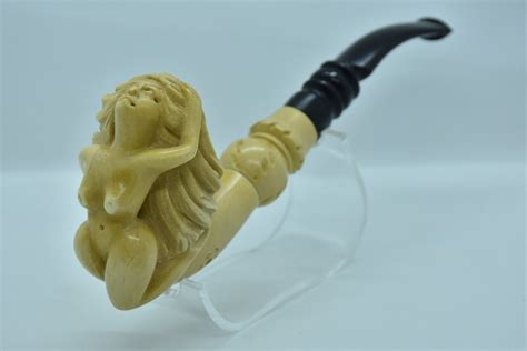 Erotic Woman Meerschaum Pipe Naked Woman Pipe Meerschaum Pipe Handmade Pipe Smoking Pipe