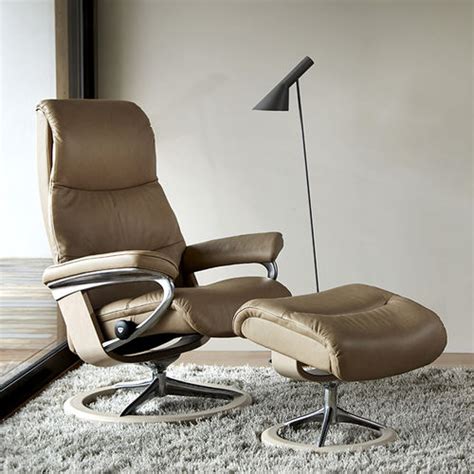 Fauteuil Relax Contemporain VIEW Stressless En Cuir En Tissu