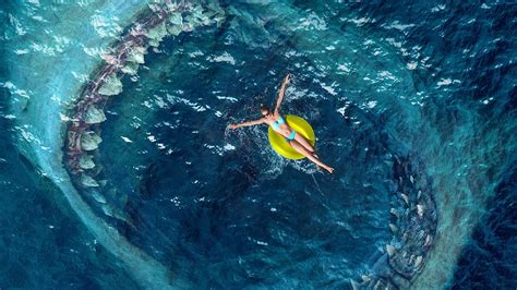 The Meg 2 The Trench Footage Reaction Yes A Shark Eats A T Rex