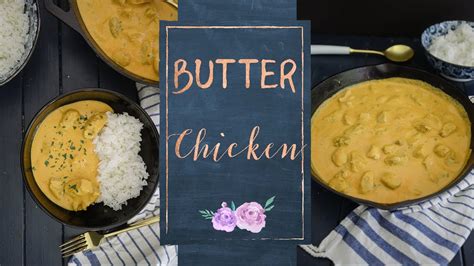 Estrogonofe De Frango Indiano Butter Chicken Youtube