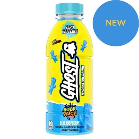 Ghost® Hydration Sour Patch Kids® Blue Raspberry Sports Drink, 1 Bottle ...