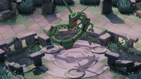 Pokemon Unite To Get New Theia Sky Ruins Map Featuring Rayquaza Shacknews