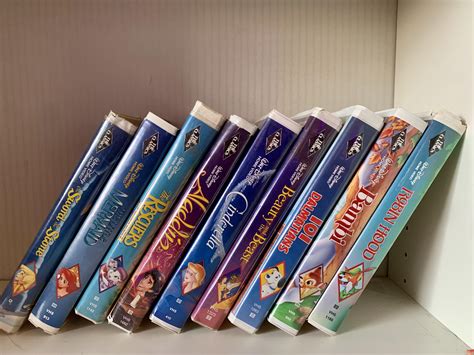 Extremely Rare Black Diamond Disney Vhs Tapes Off