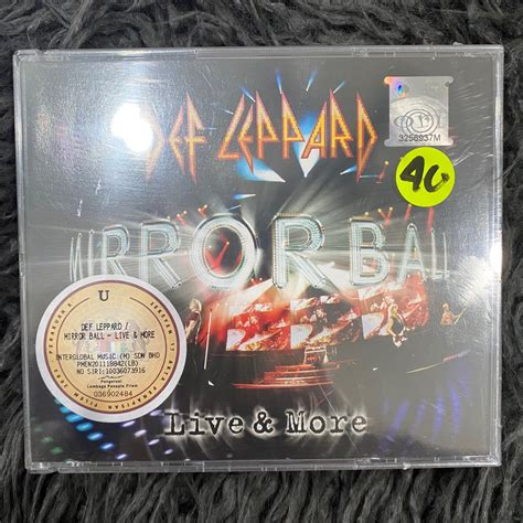 CD DEF LEPPARD Mirror Ball Live More Hobbies Toys Music Media