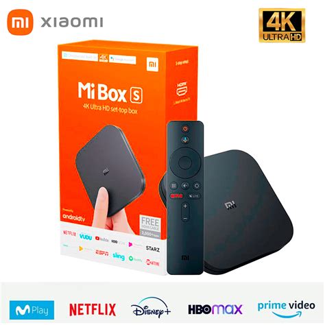 Tv Box Xiaomi Mi Box S K Chromecast Integrado Todatecnologia Pe