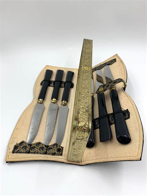 Serrated Steakmates Deluxe Steak Knife Set - Etsy