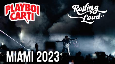 PLAYBOI CARTI LIVE PERFORMANCE ROLLING LOUD MIAMI 2023 YouTube