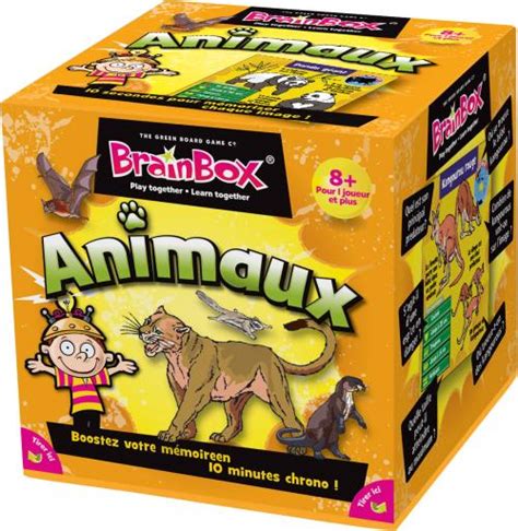 Asmod E Brain Box Animaux Jeu De Culture G N Rale Achat Prix Fnac