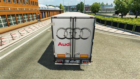 Skin Audi In The Trailer For Euro Truck Simulator 2