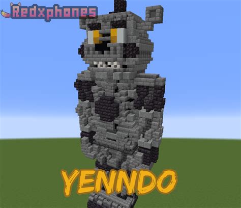 Fnaf Sl Updated Yenndo Statue By Redxphones On Deviantart