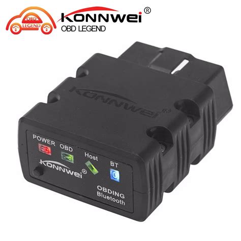 Konnwei Kw Mini Elm Bluetooth Obd Ii Car Diagnostic Scan Tools