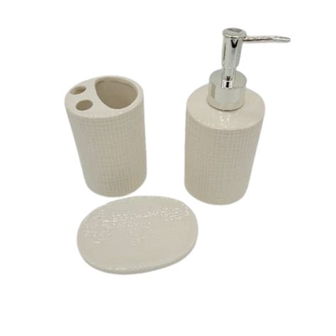 Kit De Banheiro Lavabo Em Cer Mica Pe As Itajobi Shop