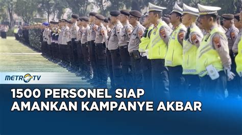 Berita Pemilu Kampanye Akbar Polda Jateng Kerahkan Personel