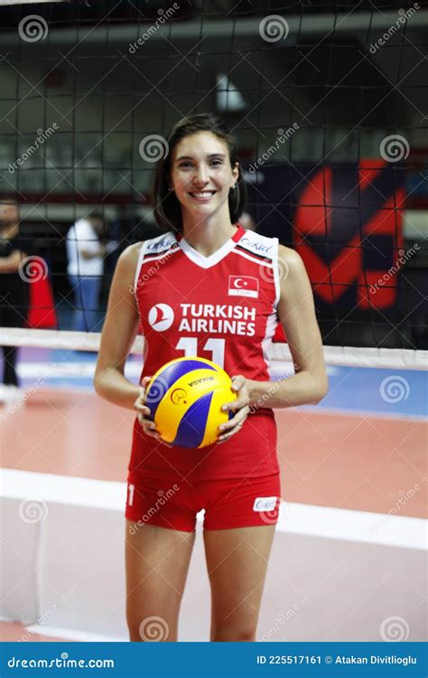 Selección Femenina De Voleibol De Turquía Foto editorial Imagen de