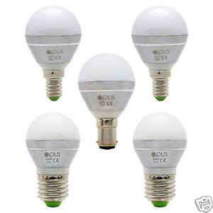 Opus W W Led Golfball Screw Cap Bayonet Cap Light Bulbs Small