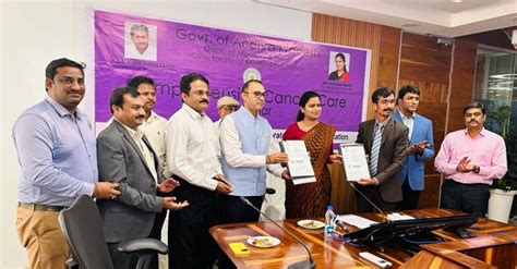 Hcg Cancer Hospitals Signs Mou With Andhra Pradesh Government To Make