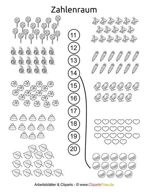 Zahlenraum Bis Kostenlose Arbeitsbl Tter