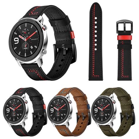 Pulseira 22mm Couro Especial Para Samsung Galaxy Watch 3 45mm Galaxy