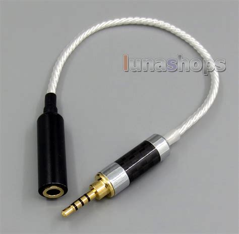 Usd Trrs Mm Balanced To Pin Mm Female Audio Silver Cable