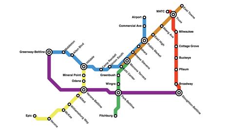 Just Playing Around And Made A Madison Metro Map R Madisonwi